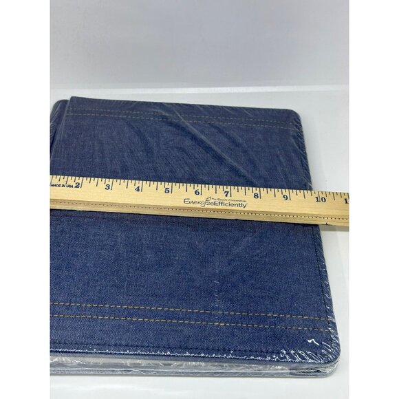 Creative Memories Photo Album 9.75"x11.5" Denim Blue Cloth NEW SEALED Scrapbook - Picture 6 of 8